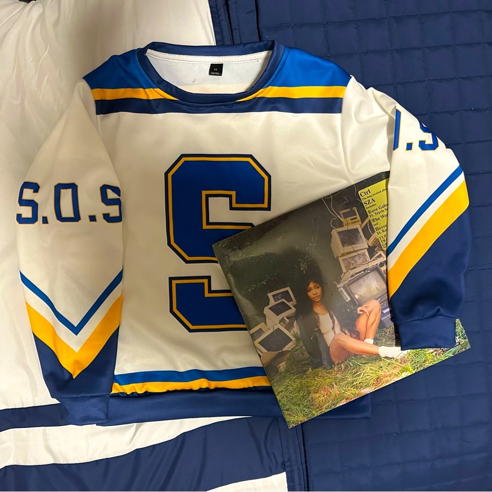 SZA Jersey Sweatshirt + CTRL Vinyl Bundle